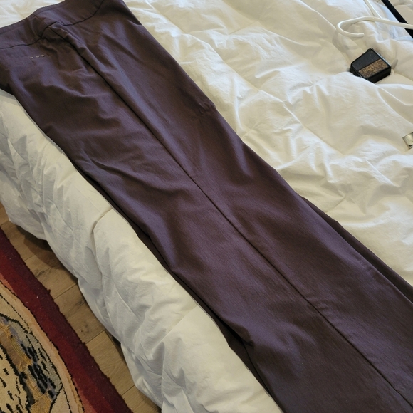 DenverHayes Classic Pull On Stretch Pants Chocolate Brown M - Picture 2 of 9